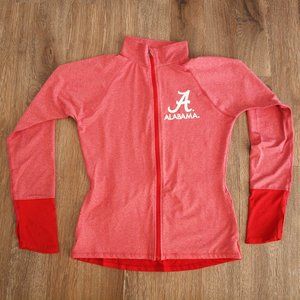 Alabama Jacket Women's Medium 8/10 Red Rivalry Threads Thumbholes Lightweight